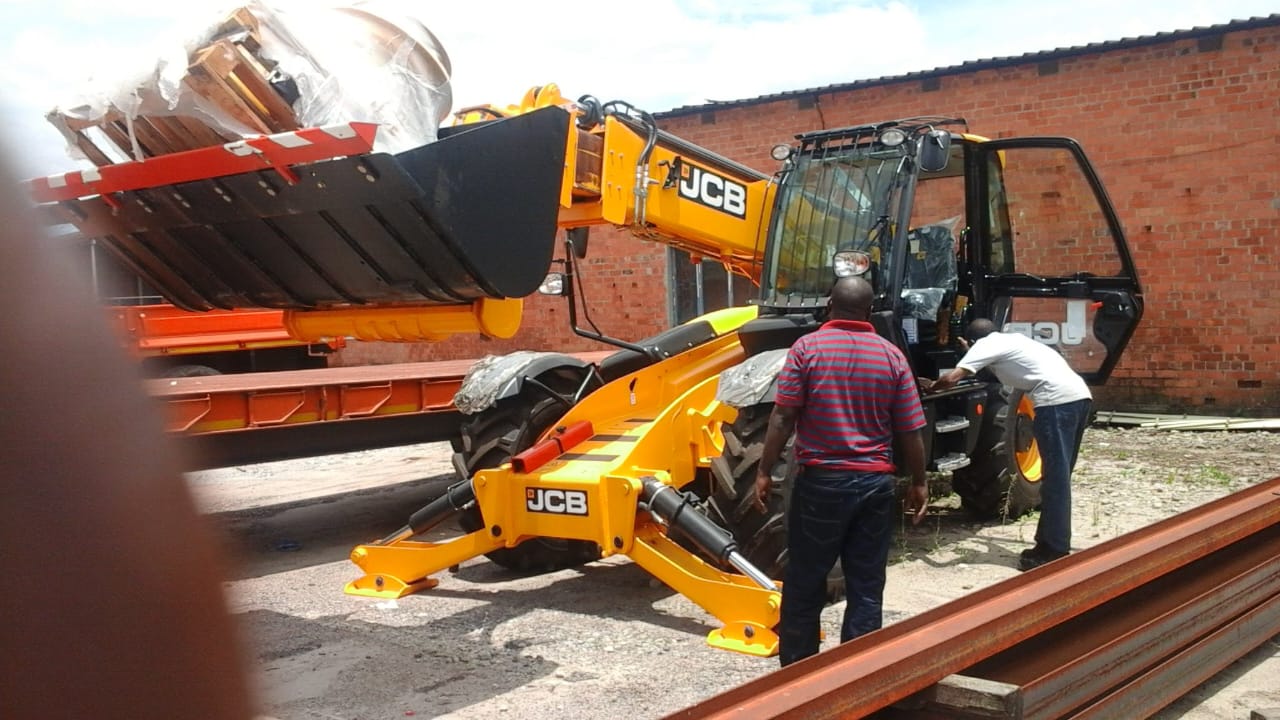Equipment on Site: Yellow Machines